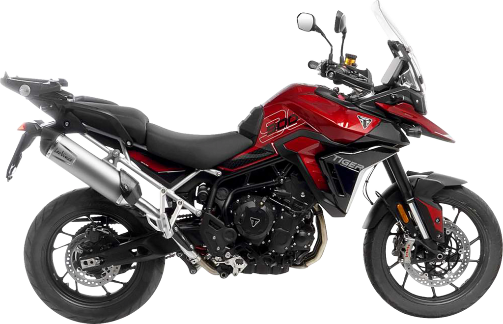 LEOVINCE LV One EVO Slip-On Muffler - Stainless Steel - Tiger 900 14450EU