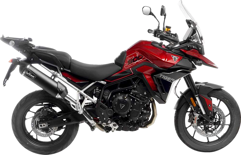 LEOVINCE LV One EVO Slip-On Muffler - Black Edition - Tiger 900 14450EBU