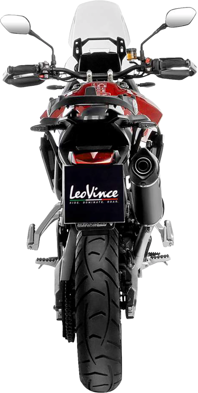 LEOVINCE LV One EVO Slip-On Muffler - Black Edition - Tiger 900 14450EBU