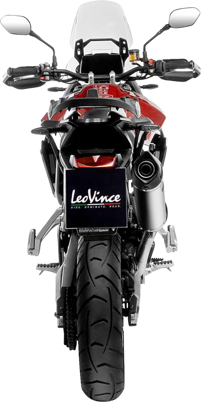 LEOVINCE LV One EVO Slip-On Muffler - Stainless Steel - Tiger 900 14450EU