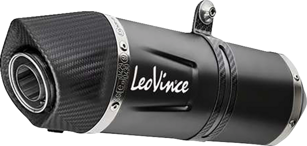 LEOVINCE LV One EVO Slip-On Muffler - Black Edition - Tiger 900 14450EBU