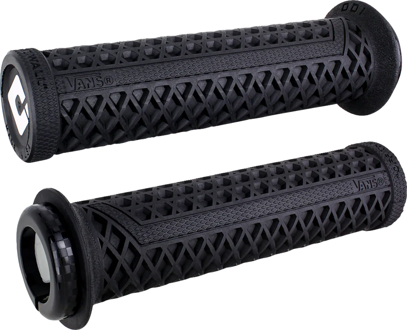 ODI Vans v2.1 Lock-On Grips - ATV - Black/Black D33VNB-B