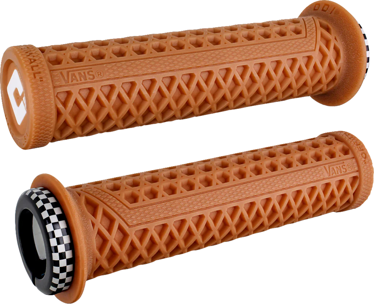 ODI Vans v2.1 Lock-On Grips - ATV - Gum/Black D33VNGR-BC