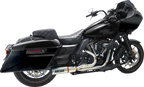VANCE & HINES 2-into-1 High Output PCX™ Exhaust System - Brushed - Touring 27321-22
