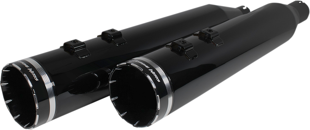 KHROME WERKS 4-1/2" HP-Plus® Slip-On Mufflers