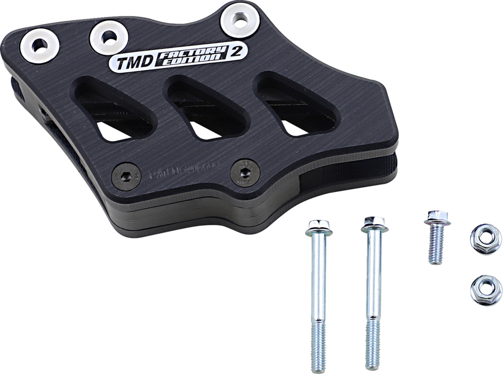 T.M. DESIGNWORKS Chain Guide - Black / Yamaha 1231-1209