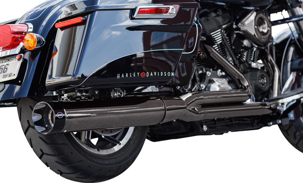 2-into-1 Sidewinder® Exhaust System - Lava Chrome - 50-State - M8