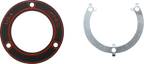 JAMES GASKET Inner Primary to Crankcase Gasket Kit - Inner Primary Gasket Kit / Rubber Covered Metal with Lock Ring / '65-'69 Big Twin 0934-1554