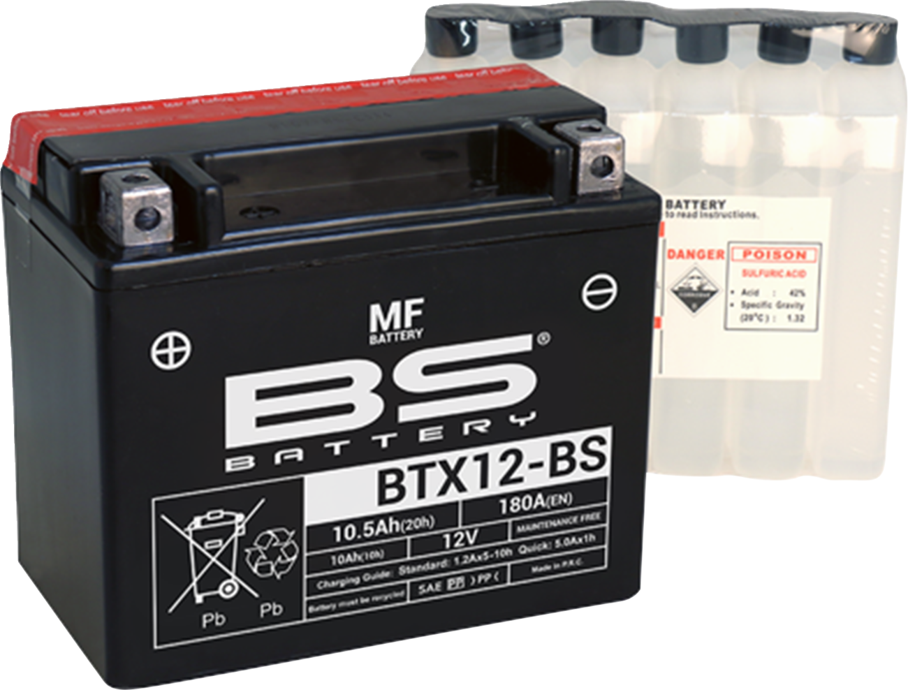 BS BATTERY Maintenance-Free Battery