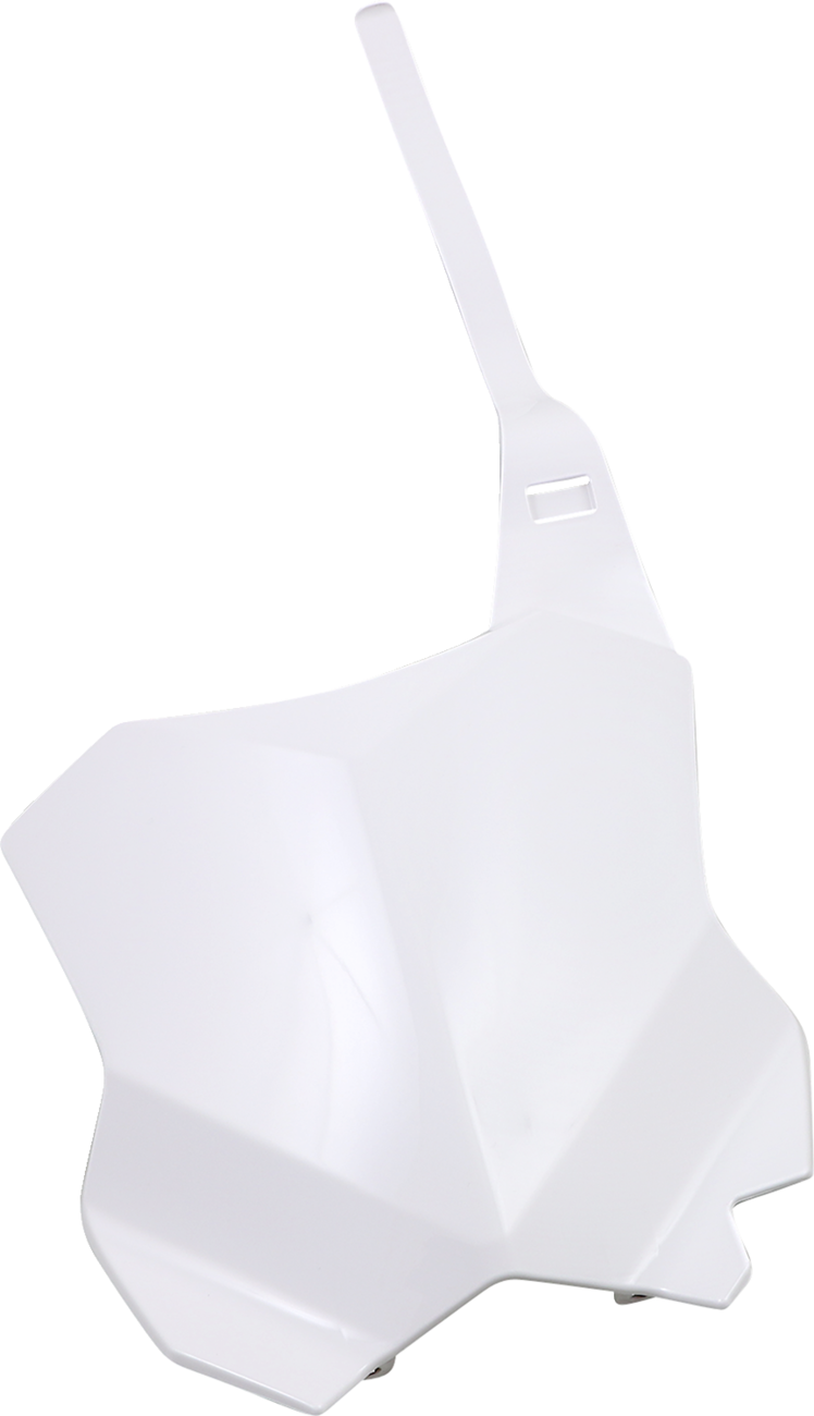 ACERBIS Front Number Plate - White 0520-1512