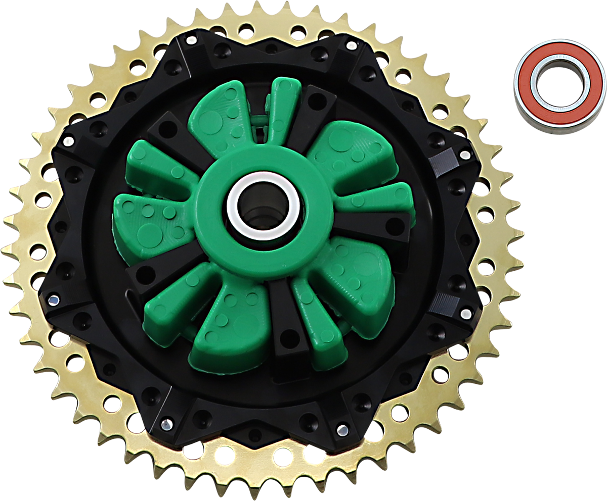 ALLOY ART Cush Drive Sprocket - Black / 51 Tooth 1210-2510