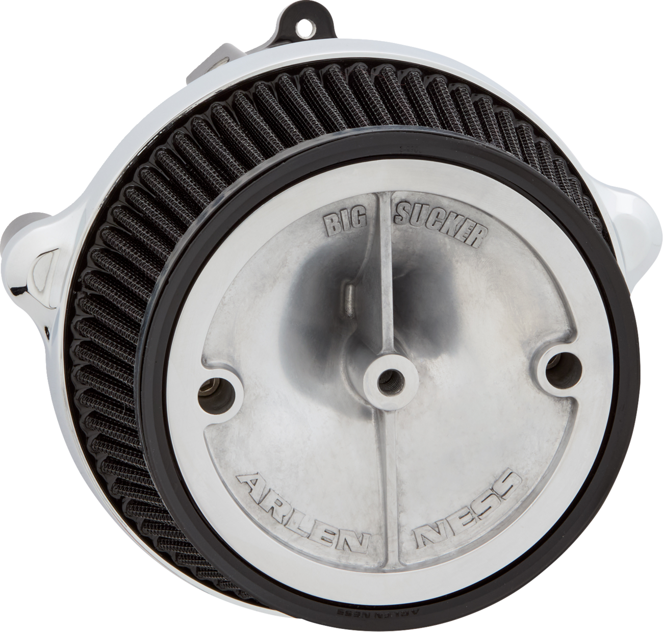 ARLEN NESS Big Sucker™ Stage 1 Air Cleaner Kit without Cover - Chrome 1010-3250