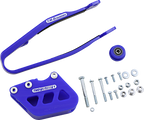 T.M. DESIGNWORKS Chain Guide and Slider Kit - Chain Guide/Slider / Yamaha / Blue 1231-1376