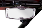 SEIZMIK Halo R Rear View Mirror with Cast Aluminum Bezel - Pro XP - Mirror / Halo R / Rear View / Rectangle / Black w/Silver Bezel / Pro XP 0640-1455