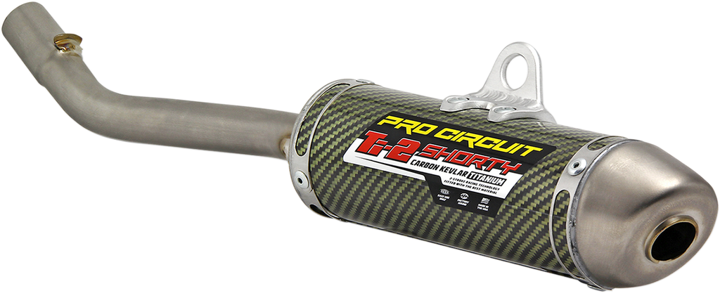 Pro Circuit Ti-2 Shorty Slip-On Silencer - CR250R