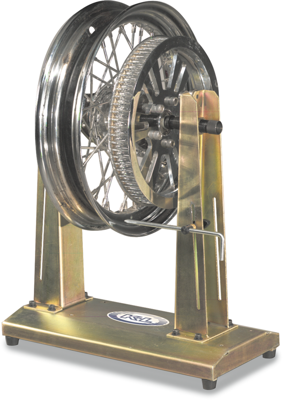 K&L SUPPLY Wheel Truing and Wheel Balance Stand - Stand / Wheel Truing/Balancing 35-8621
