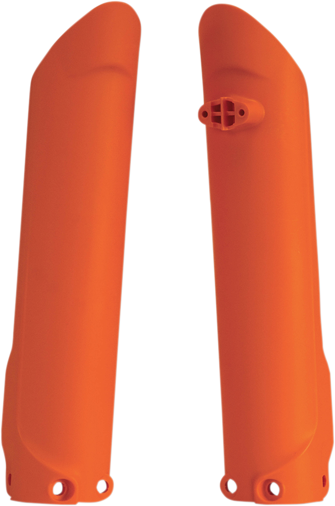 ACERBIS Lower Fork Covers for Inverted Forks - Orange 0412-0281