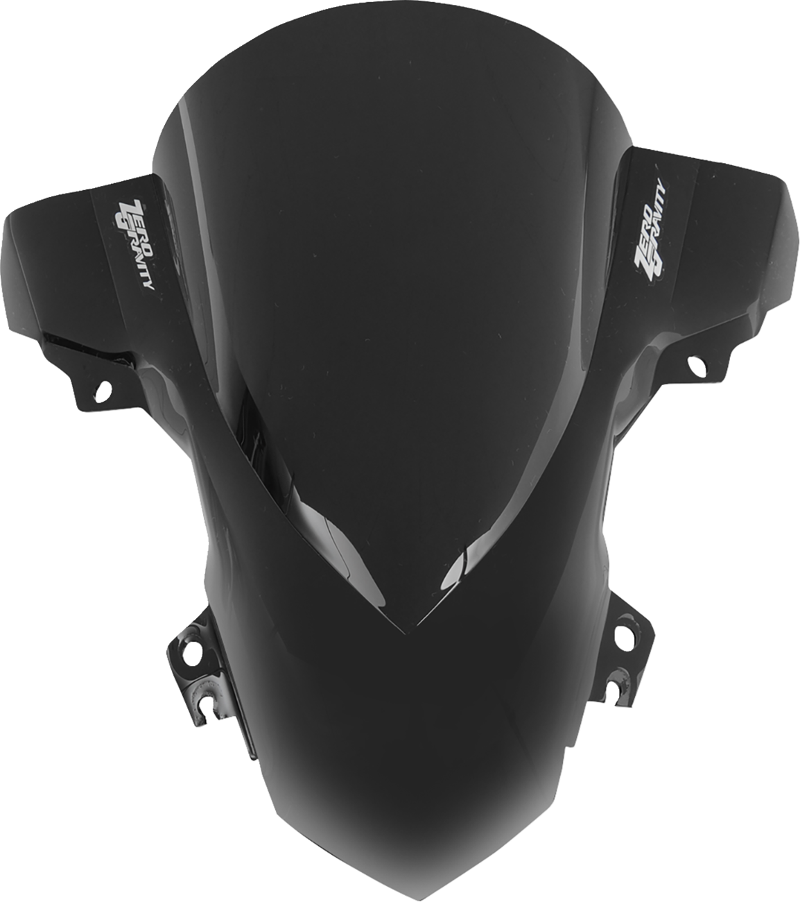 ZERO GRAVITY Double Bubble Windscreen - Dark Smoke