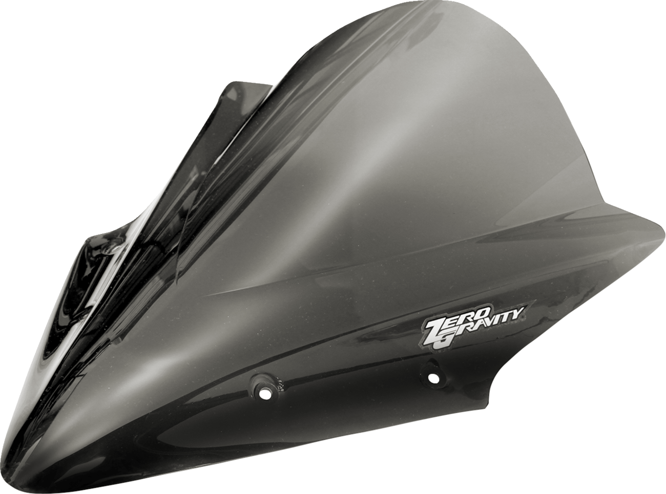 ZERO GRAVITY Double Bubble Windscreen - Light Smoke