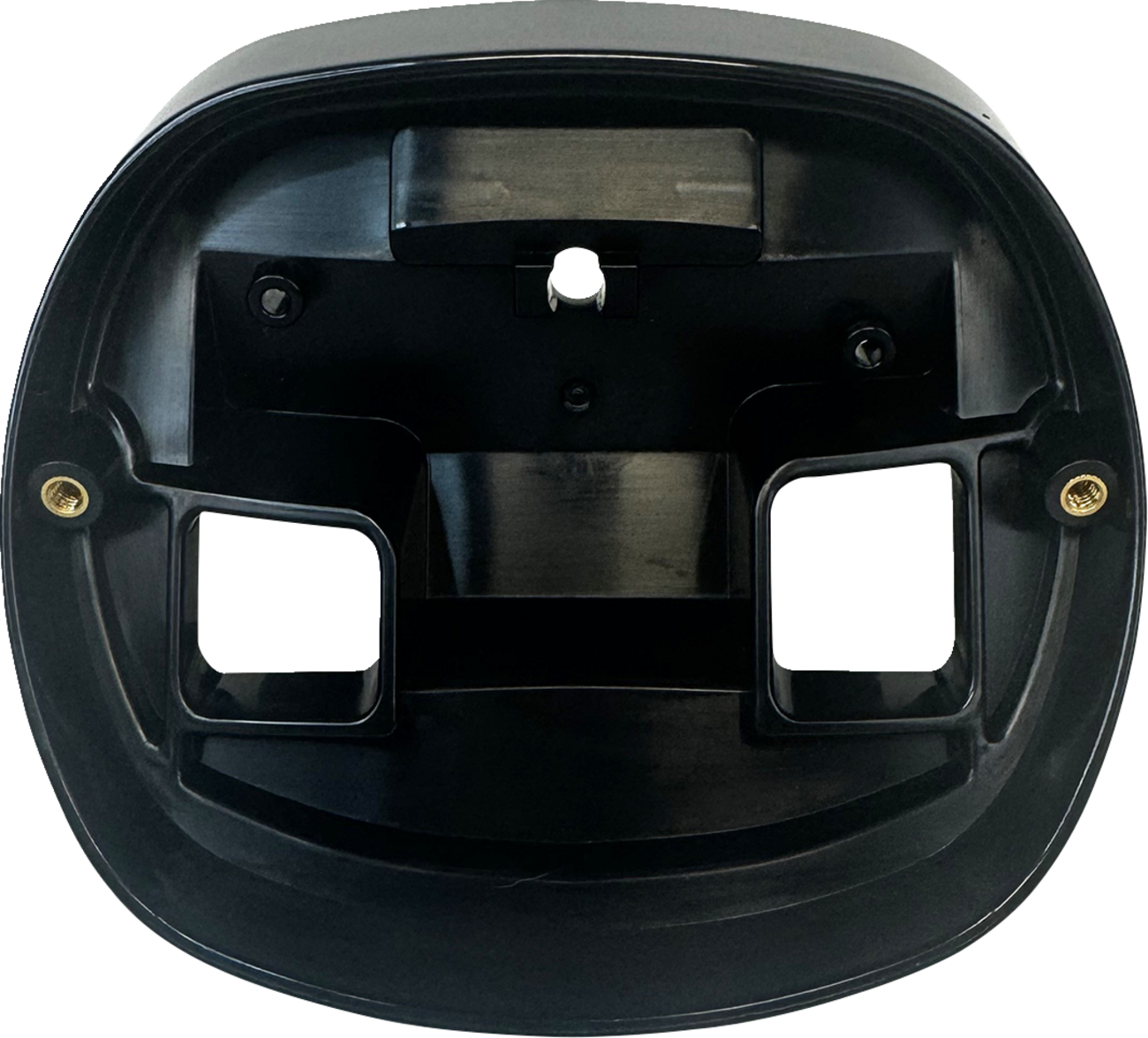 CUSTOM DYNAMICS Taillight Baseplate - Gloss Black 2010-1524
