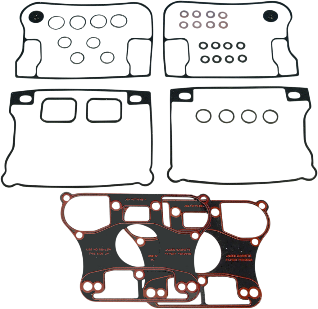 JAMES GASKET Rocker Box Gasket Kit - Rocker Box Rubber Gasket / Big Twin DS-173316