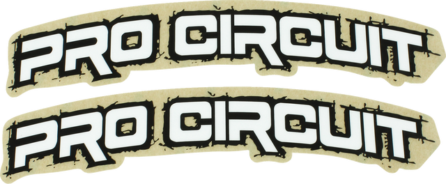 PRO CIRCUIT Fender Stickers