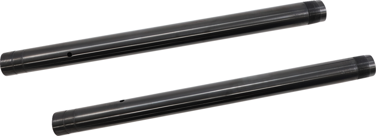 CUSTOM CYCLE ENGINEERING Inverted Fork Tubes - 43 mm / Stock Length / Black 0404-0570