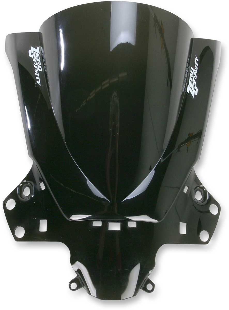 ZERO GRAVITY Double Bubble Windscreen - Dark Smoke