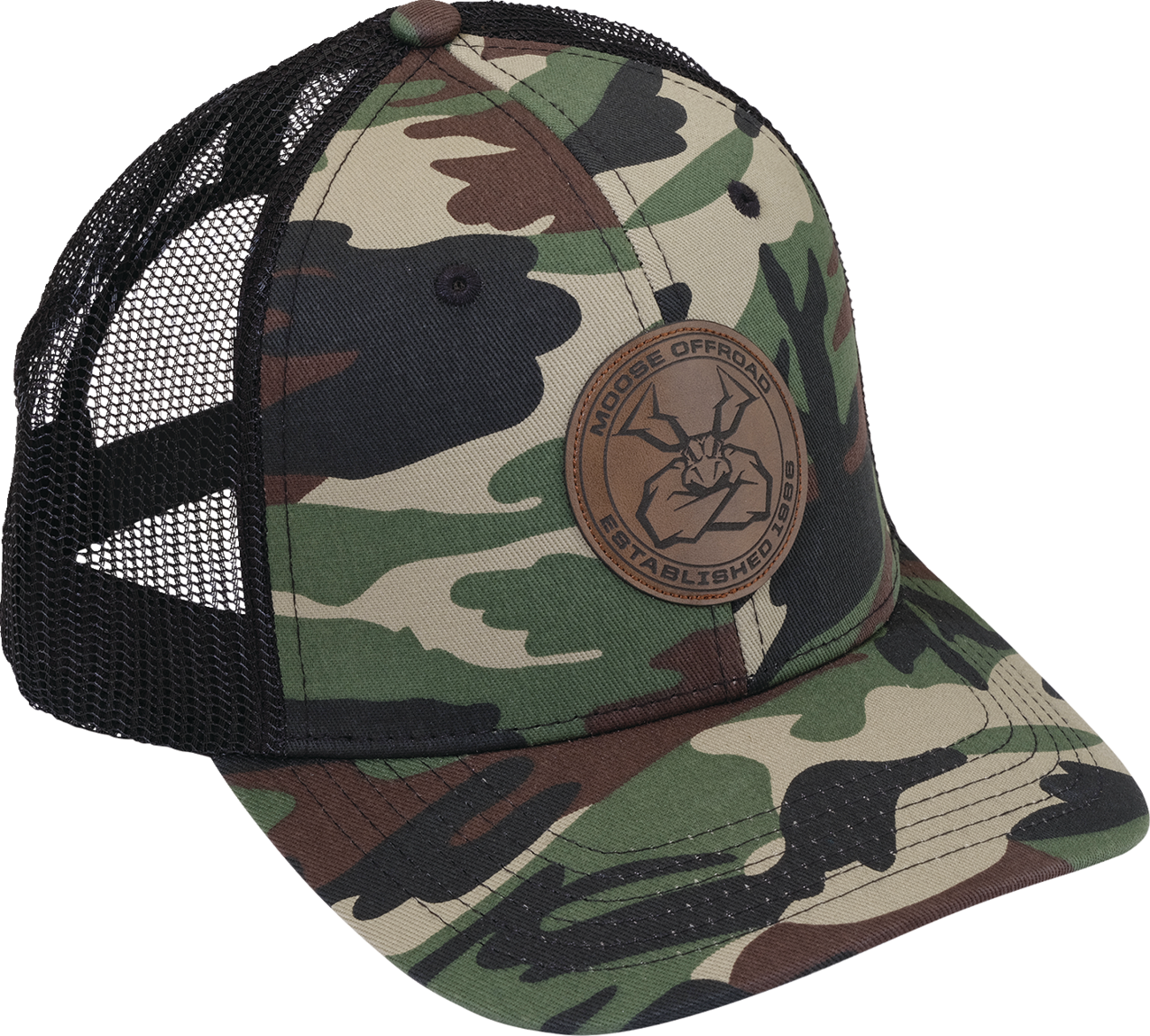 Moose Offroad Woodland Camo Hat - 2501-4406