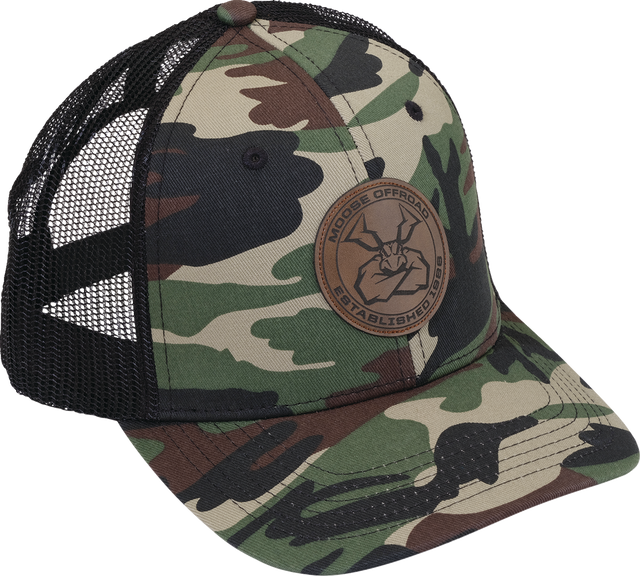 Moose Offroad Woodland Camo Hat - 2501-4406
