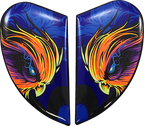 ICON Airform™ Helmet Side Plates — Warden - Airform™ Side Plates / Warden / Blue 0133-1359