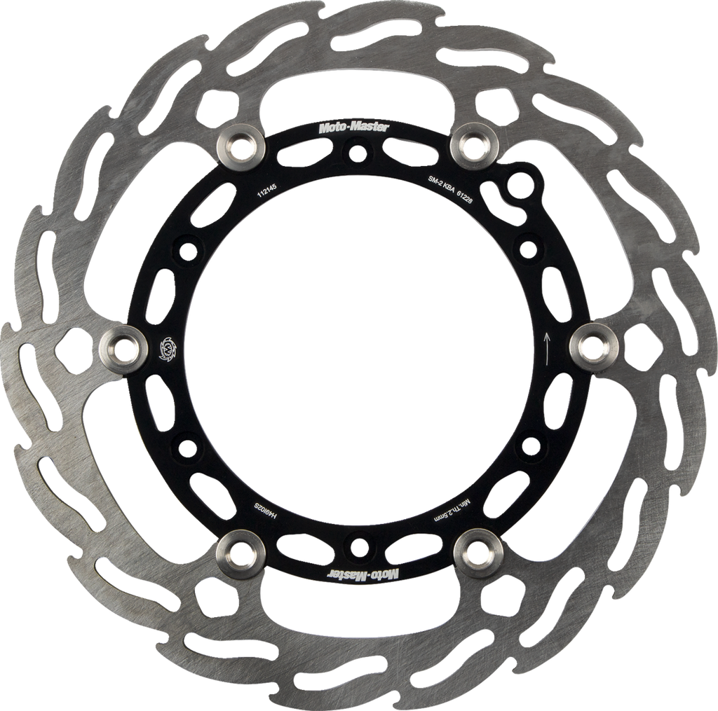 MOTO-MASTER Brake Rotors - Brake Rotor / Front / Flame 1711-2095