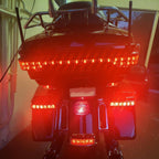Eagle Lights Saddlebag LED Tail Lights with Turn Signals, Running Lights and Brake Lights for 2014 to Current Harley-Davidson® Touring Models