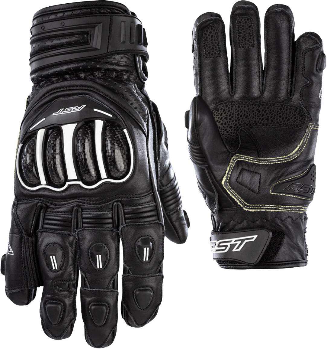 RST TracTech Evo 4 Short CE Men's Glove - Black / Black / Black - View 1
