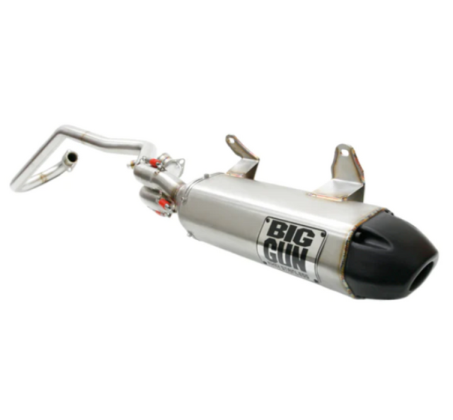 14-4853 Big Gun 12-14 Kawasaki Brute Force 750 IRS EXO Stainless Full System Exhaust