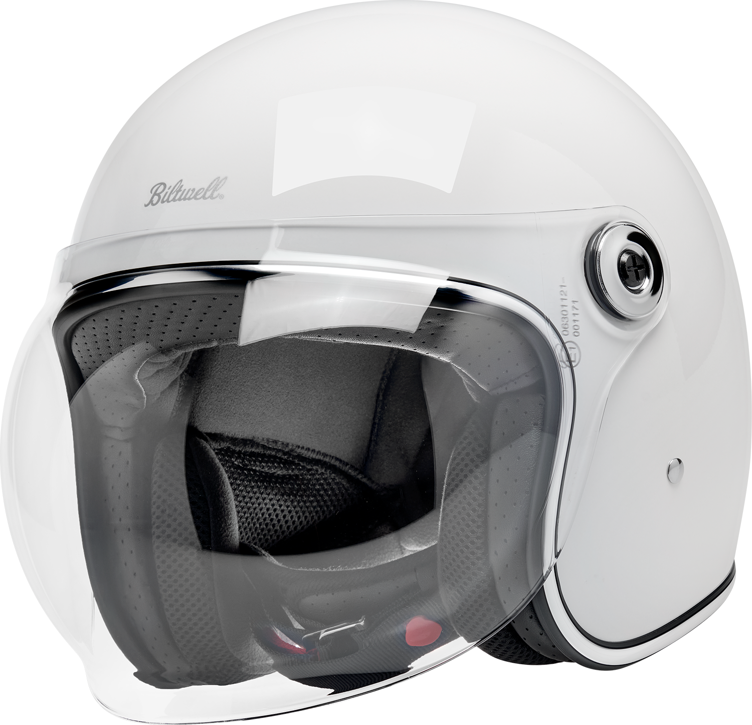 BILTWELL Tahoe™ Helmet - Solid / Gloss White / Medium 0104-3246