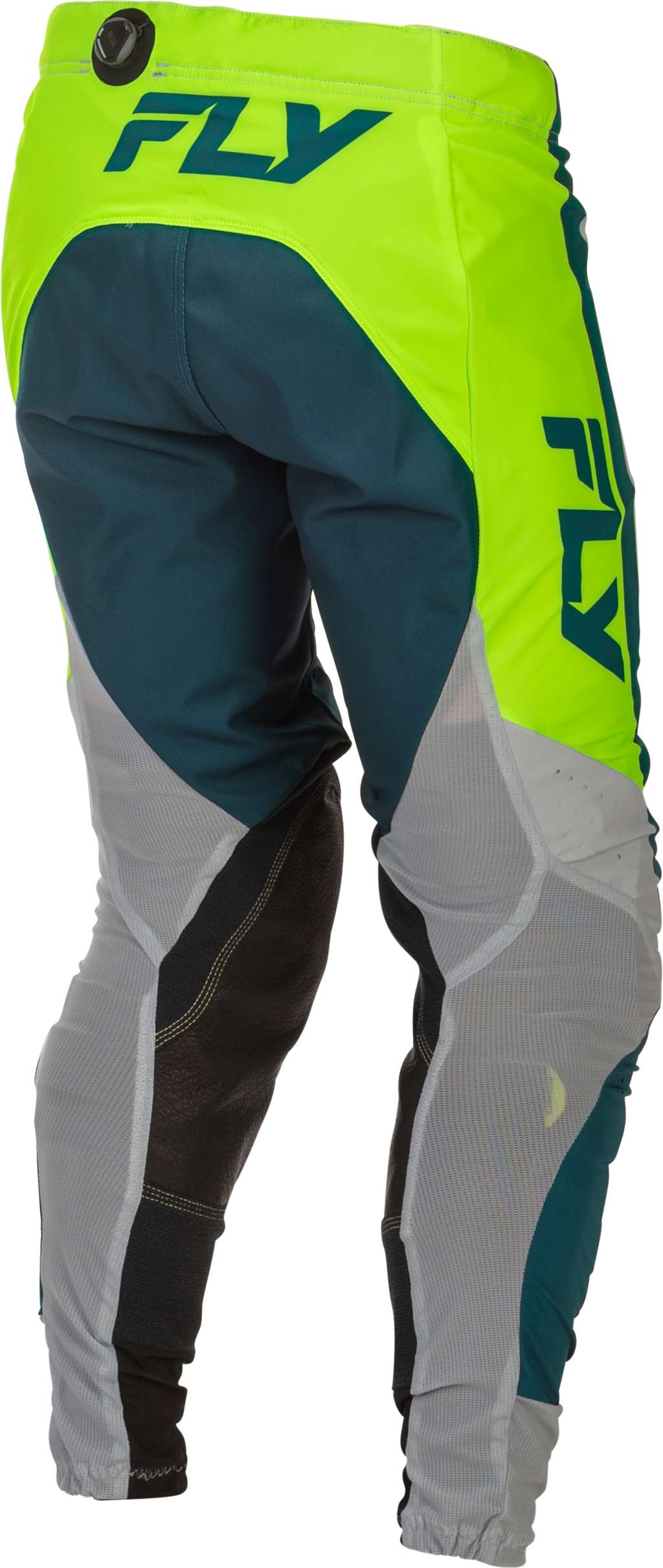 FLY Racing Lite Pants (2026) - Grey / Lime / Teal - View 12