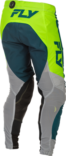 FLY Racing Lite Pants (2026) - Grey / Lime / Teal - View 28