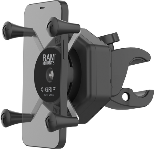 RAM Mounts RAM-HOL-UN7-462-400 X-Grip Vibe-Safe Phone Mount with Small Tough-Claw