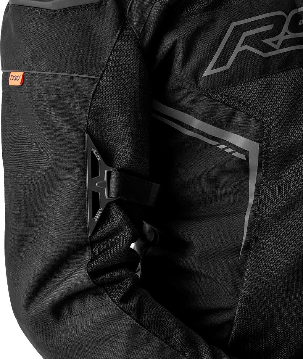 RST S-1 Mesh CE Men's Textile Jacket - Black - View 3