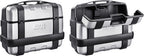 GIVI TRK33PACK2A Set of 2 TRK33NA Silver