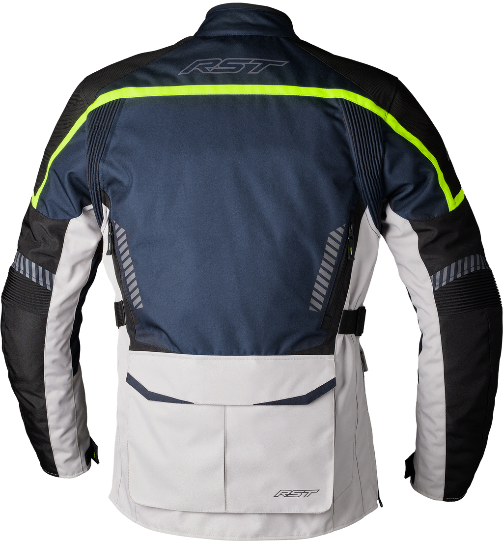 RST Maverick Evo CE Men's Textile Jacket - Navy / Silver - View 9