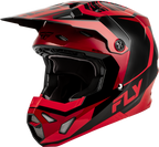 FLY Racing Formula CP Charge Helmet (2027) - Black / Red - View 19