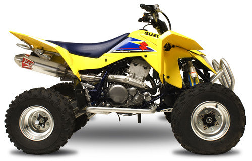 Yoshimura Suzuki/kawasaki LTZ400 03-14 RS-2 Stainless Full Exhaust, w/ Aluminum Muffler