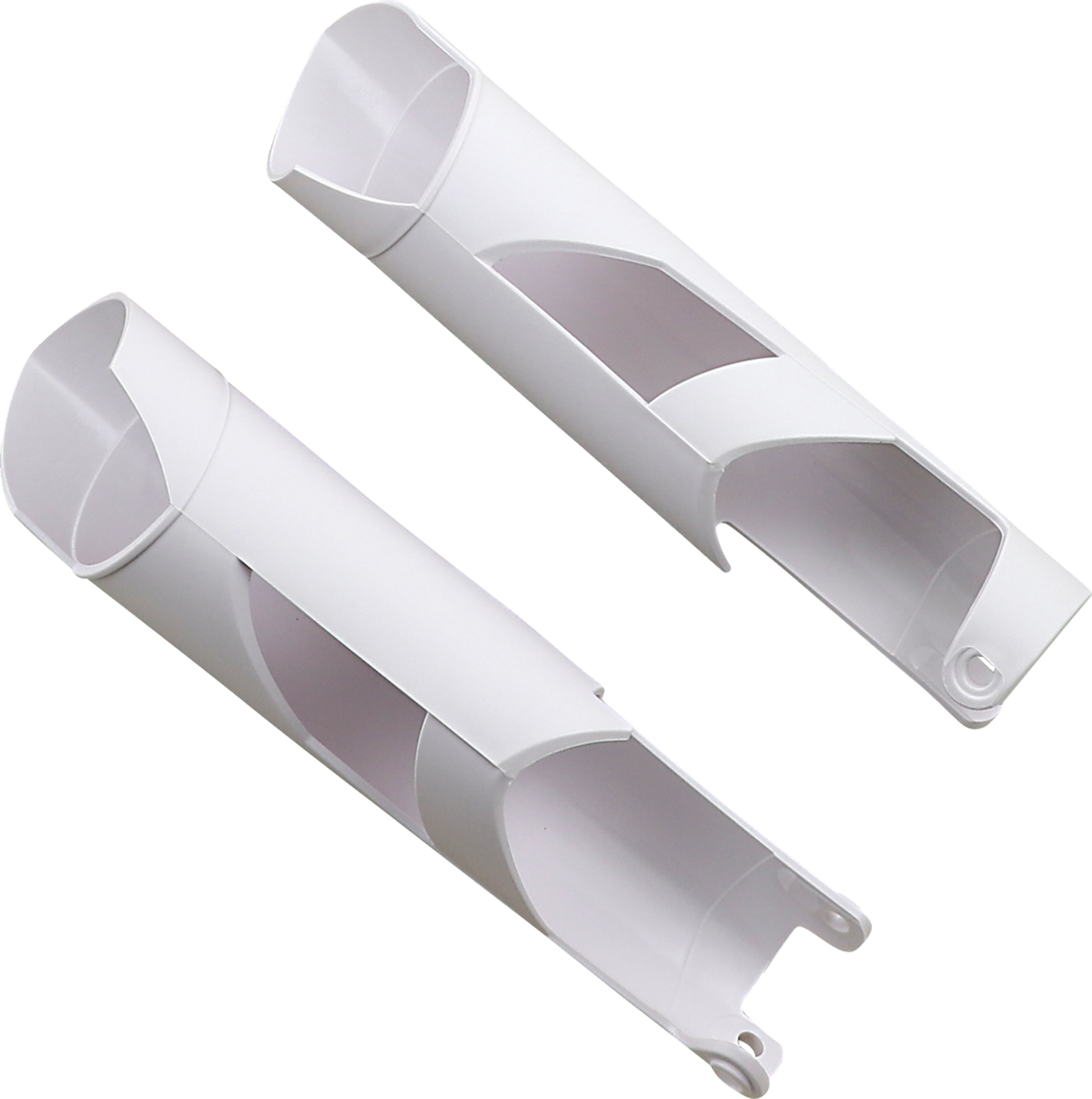 ACERBIS Lower Fork Covers for Inverted Forks - White 0412-0204