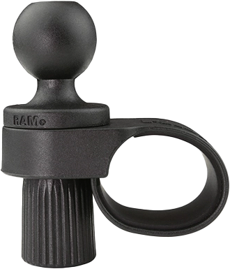 RAM Mounts RAP-B-460U 1" Ball Handlebar Base Fits 7/8" to 1 1/8"