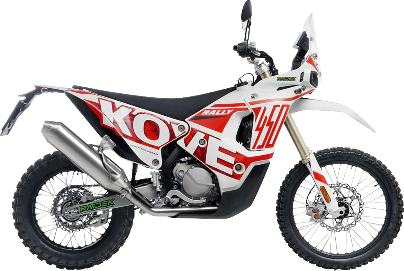 LEOVINCE Link Pipe - Kove 450 Rally 80047