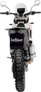 LEOVINCE Slip-On Muffler - Stainless Steel 14449EU