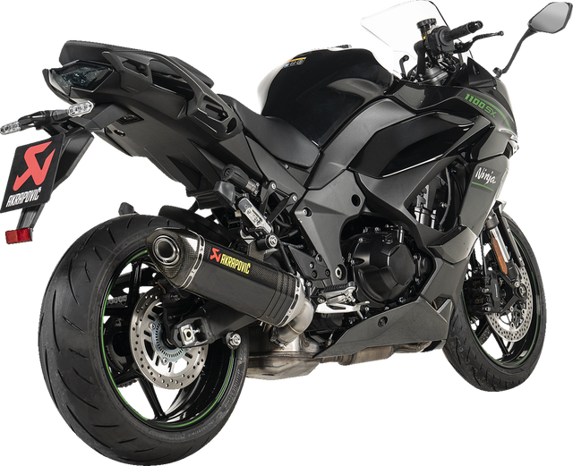 AKRAPOVIC Slip-On Line Muffler - Carbon Fiber S-K10SO32-HRC - Kawasaki Ninja 1000SX 2020-2024
