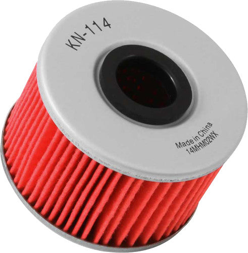 K&N KN-114 Powersports Oil Filter For Honda SXS1000M3 Pioneer, Honda SXS1000M3 Pioneer Deluxe, And Honda SXS1000M3 Pioneer Eps